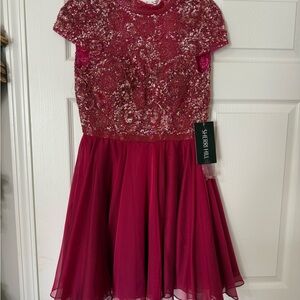 Sherri Hill Dress Berry color